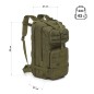 NC3902 PLECAK TAKTYCZNY RANGER ZIELONY 45L NILS CAMP NC3902 PLECAK TAKTYCZNY RANGER ZIELONY 45L NILS CAMP