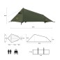 NC2502 NAMIOT ULTRA LIGHT SKYAIR 2 ZIELONY NILS CAMP NC2502 NAMIOT ULTRA LIGHT SKYAIR 2 ZIELONY NILS CAMP