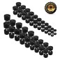 HPC SET ZESTAW HANTLI POLIURETANOWYCH 2 x 2.5 - 50 KG CPU - 1050 KG HMS