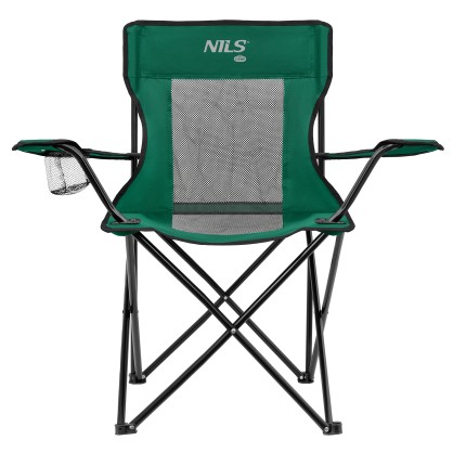 NC3302 KRZESŁO TURYSTYCZNE ZIELONO-CZARNY NILS CAMP