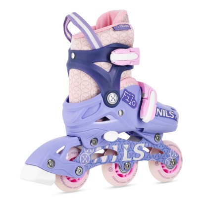 NA13102 ŁYŻWOROLKI FILO FIOLETOWE ROZM. XS(26-29) NILS EXTREME