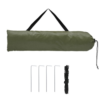 NC3025 PRZEBIERALNIA TURYSTYCZNA XL ZIELONA  NILS CAMP