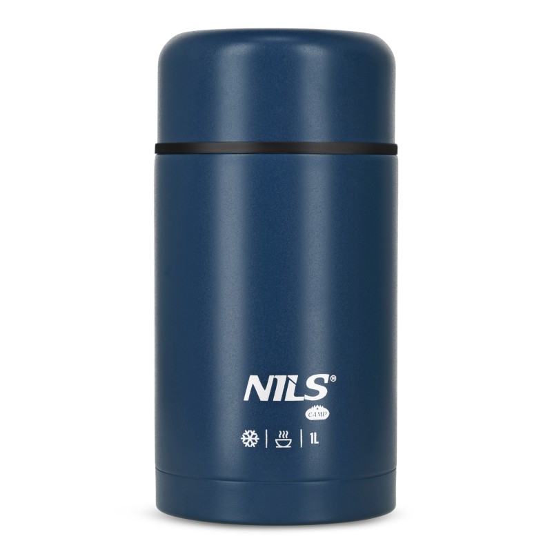NC3802 TERMOS OBIADOWY 1000ML NIEBIESKI NILS CAMP NC3802 TERMOS OBIADOWY 1000ML NIEBIESKI NILS CAMP