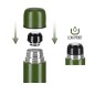 NC3804 TERMOS TURYSTYCZNY 1000 ML ZIELONY NILS CAMP