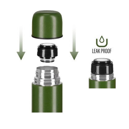 NC3804 TERMOS TURYSTYCZNY 1000 ML ZIELONY NILS CAMP