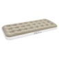 NC2801 MATERAC KEMPINGOWY 191X73X22 CM BEŻOWY NILS CAMP