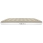 NC2802 MATERAC KEMPINGOWY 191X137X22 CM BEŻOWY NILS CAMP