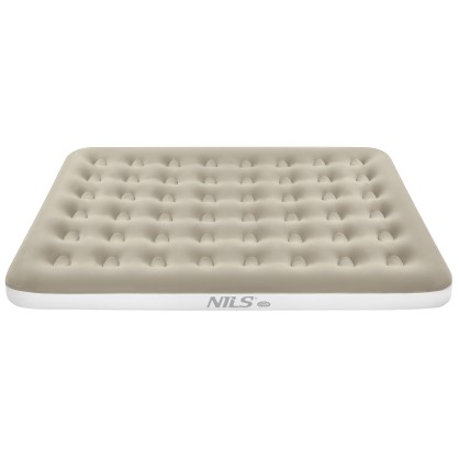 NC2803 MATERAC KEMPINGOWY 203X152X22 CM BEŻOWY NILS CAMP