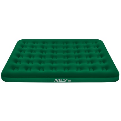 NC2803 MATERAC TURYSTYCZNY DMUCHANY 203X152X22 CM ZIELONY NILS CAMP