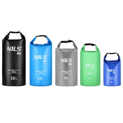 NC17103 KARIMATA SKŁADANA TURYSTYCZNA Z PODBICIEM ALUMINIOWYM + XPE 195 CM CZARNA NILS CAMP