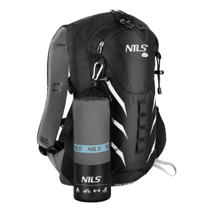 NCR13 ciemnoszary ręcznik z mikrofibry 200x90 cm nils