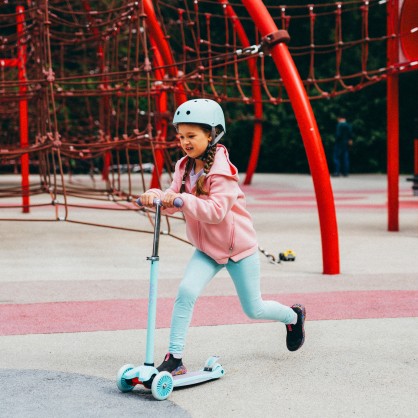 HLB1310 LED HULAJNOGA DZIECIĘCA FIOLETOWA NILS FUN