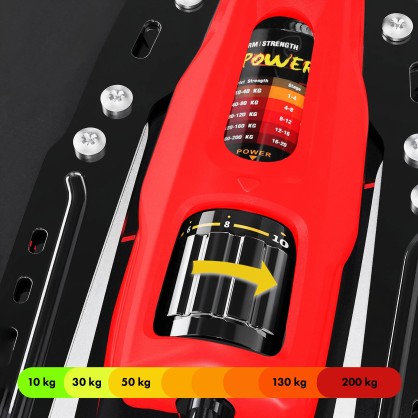 F1020 PRO HYDRAULICZNY ŚCISKACZ DO ĆWICZEŃ Z LICZNIKIEM HMS