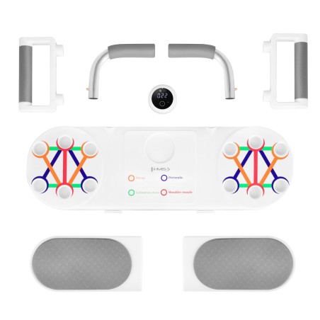 DBP03 WIELOFUNKCYJNA DESKA DO ĆWICZEŃ MIĘŚNI BRZUCHA I POMPEK Z LICZNIKIEM HMS