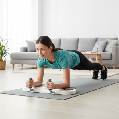 DBP03 WIELOFUNKCYJNA DESKA DO ĆWICZEŃ MIĘŚNI BRZUCHA I POMPEK Z LICZNIKIEM HMS