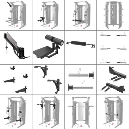 CYKLOP 10 ATLAS DO ĆWICZEŃ Z SUWNICĄ SMITHA SEMI COMMERCIAL HMS