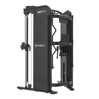 ARES PRO BRAMA DO ĆWICZEŃ Z WYCIĄGIEM I STOSEM COMMERCIAL HMS
