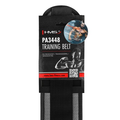 PA3448 gray rozm. s pas do ćwiczeń siłowych HMS