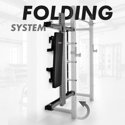 KLT34 WIELOFUNKCYJNA KLATKA TRENINGOWA SKŁADANA GREY HMS