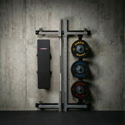 KLT34 WIELOFUNKCYJNA KLATKA TRENINGOWA SKŁADANA GREY HMS