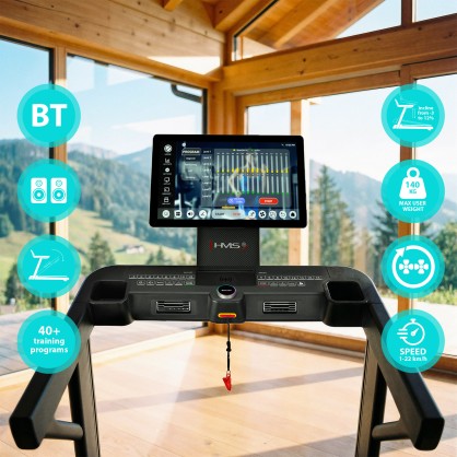 TERRUN475 BIEŻNIA DOMOWA Z DWUKIERUNKOWĄ REGULACJĄ KĄTA NACHYLENIA HMS