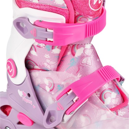 NJ1025 ŁYŻWOROLKI FLIPZY RÓŻOWE ROZM. XS(27-30) NILS FUN