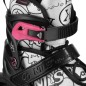 NH10907 4w1 ŁYŻWOROLKI Z WYM. PŁOZĄ HOKEJOWĄ TINTY RÓŻOWE ROZM. L(39-42) NILS EXTREME