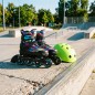 NH10907 4w1 ŁYŻWOROLKI Z WYM. PŁOZĄ HOKEJOWĄ TINTY ZIELONE ROZM. S(31-34) NILS EXTREME