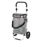 NC4305 WÓZEK NA ZAKUPY SKŁADANY PREMIUM 50L SZARY NILS