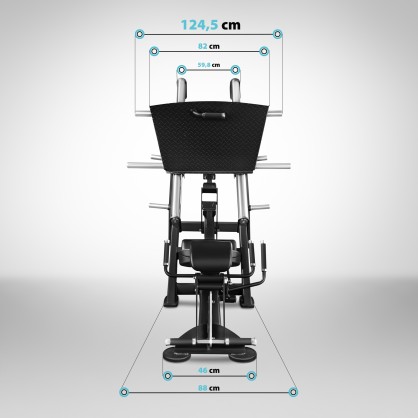 LP7329 SUWNICA NA NOGI NA WOLNY CIĘŻAR COMMERCIAL HMS