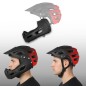 MTW101 KASK CZERWONY FULL FACE M(56-58CM) NILS EXTREME