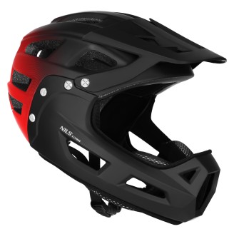 MTW101 KASK CZERWONY FULL FACE L(58-61CM) NILS EXTREME