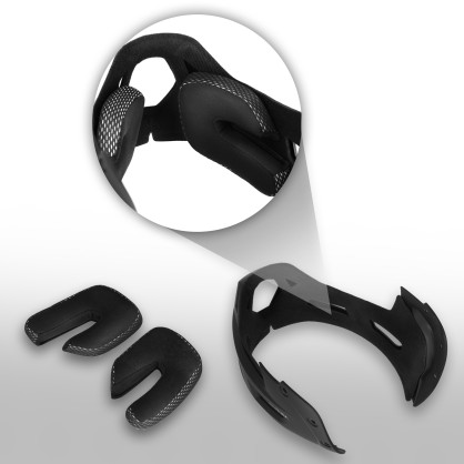 MTW101 KASK CZERWONY FULL FACE L(58-61CM) NILS EXTREME