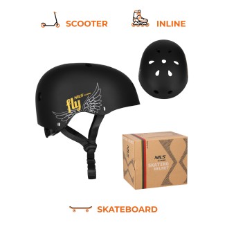 MTW001 FLY KASK ZŁOTY XS(48-52CM) NILS EXTREME