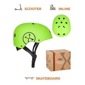 MTW001-2 KASK ZIELONY L(58-61CM) NILS EXTREME