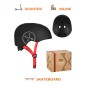 MTW001-2 KASK CZARNY S(52-56CM) NILS EXTREME
