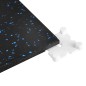 POS15 PODŁOGA GUMOWA POD SPRZĘT FITNESS BLACK/BLUE II GATUNEK