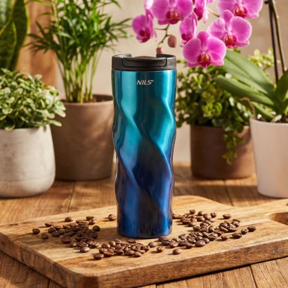 NCB21 KUBEK TERMICZNY NIEBIESKI NILS