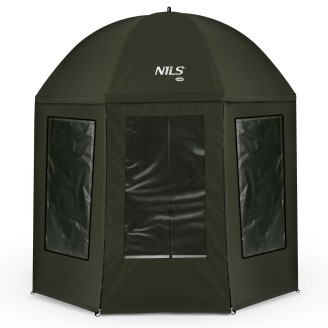 NC4701 PARASOL WĘDKARSKI Z PEŁNĄ OSŁONĄ NILS CAMP