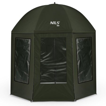 NC4701 PARASOL WĘDKARSKI Z PEŁNĄ OSŁONĄ NILS CAMP