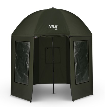 NC4701 PARASOL WĘDKARSKI Z PEŁNĄ OSŁONĄ NILS CAMP