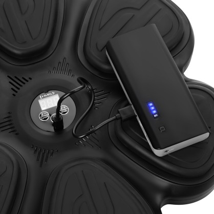 TB12 ELEKTRONICZNA TARCZA BOKSERSKA BLUETOOTH Z MUZYKĄ I RĘKAWICAMI HMS