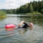 NC1772 DMUCHANA BOJKA DO PŁYWANIA 28L RÓŻOWA NILS CAMP