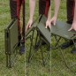 NC3310 STOLIK SKŁADANY MILITARY SKŁADANY ZIELONY NILS CAMP