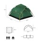 NC4801 ZIELONY NAMIOT SHADOW 2 NILS CAMP