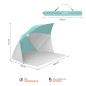 NC4803 PARASOL - PARAWAN PLAŻOWY 2 W 1 NILS