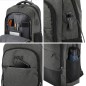 NC4503 PLECAK MIEJSKI Z USB SZARY NILS