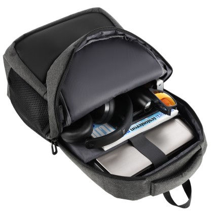 NC4503 PLECAK MIEJSKI Z USB SZARY NILS