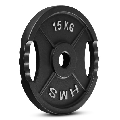TOD15 TALERZ OLIMPIJSKI CZARNY 15 KG HMS