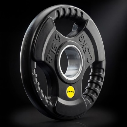TOK02 PRO TALERZ OLIMPIJSKI OGUMOWANY 2.5 KG HMS